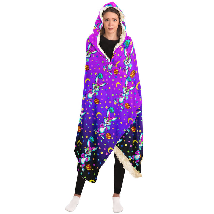 Rocket Hooded Blanket