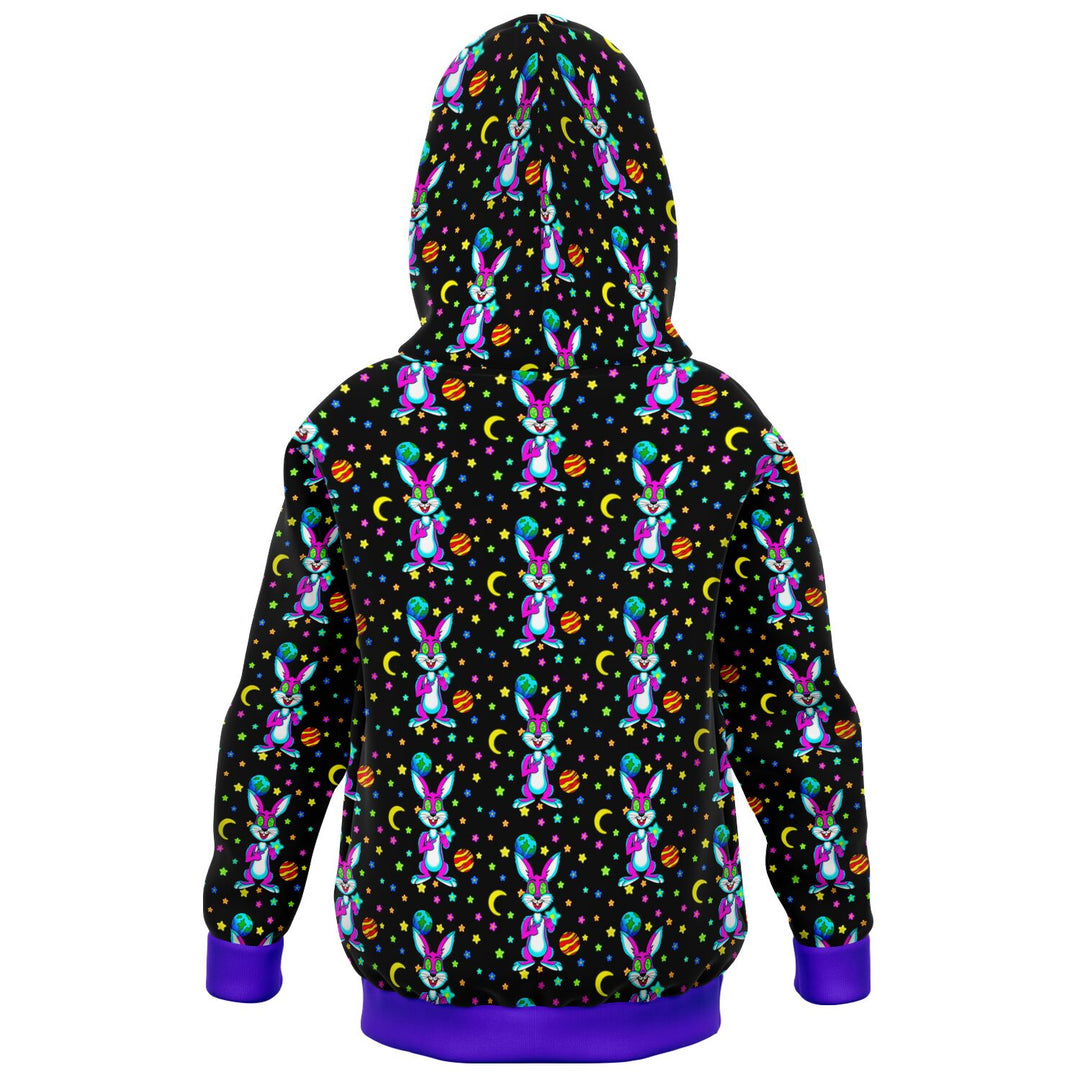 Kids Rocket All Over Print Hoodie