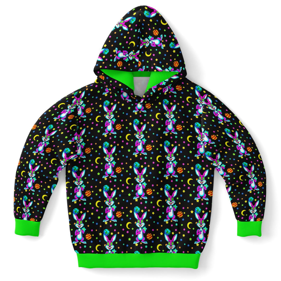 Kids Rocket All Over Print Hoodie