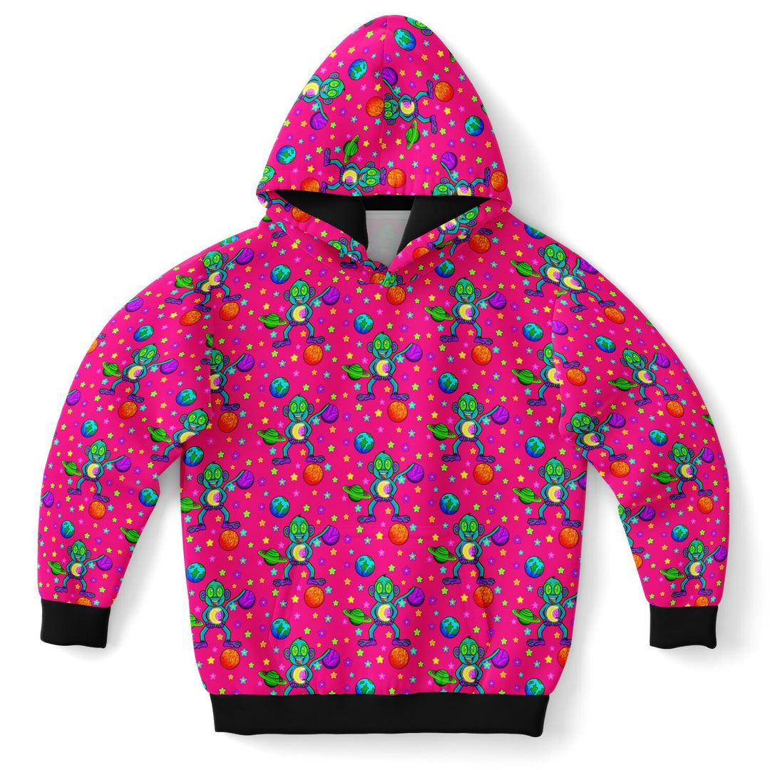 Kids Mooney All Over Print Hoodie