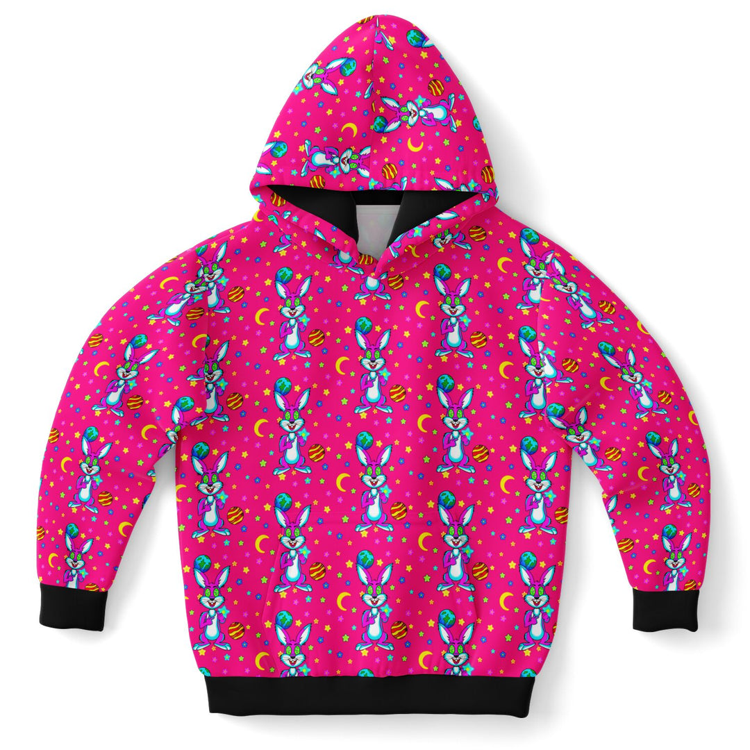 Kids Rocket All Over Print Hoodie