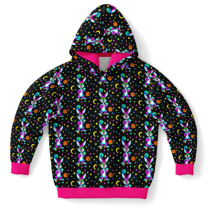 Kids Rocket All Over Print Hoodie